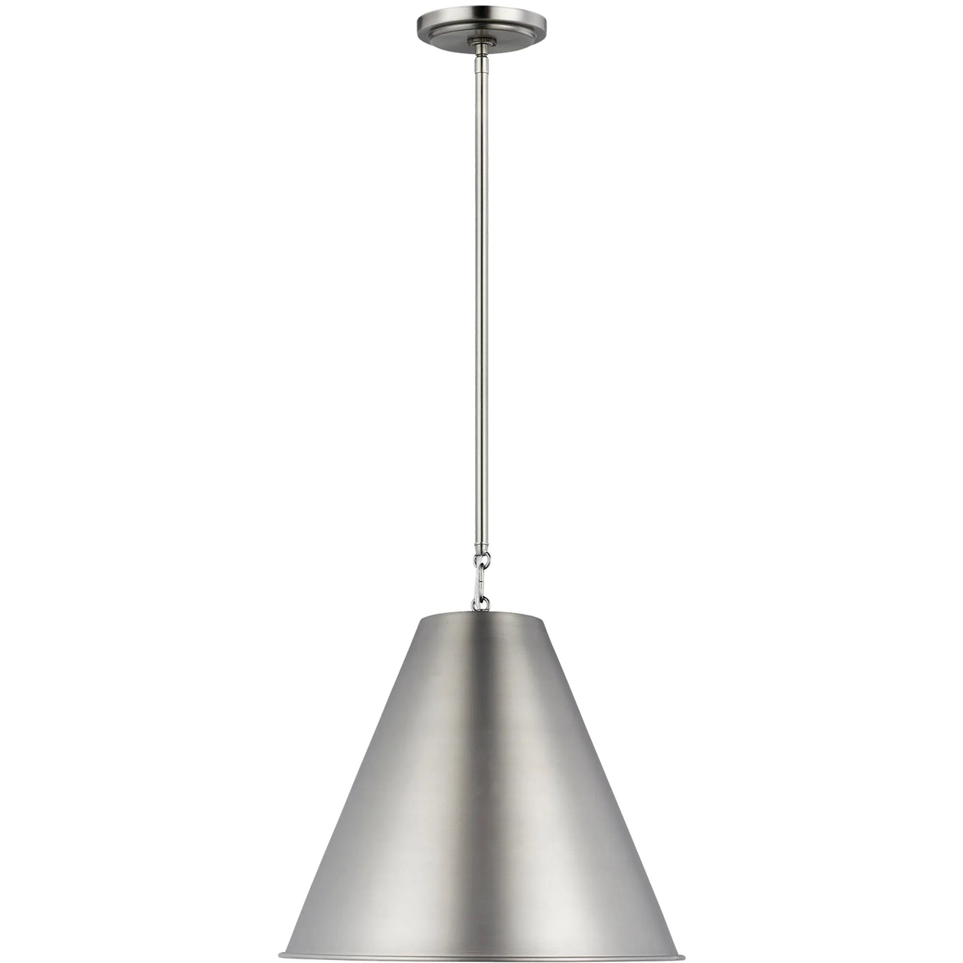 Gordon One Light Small Pendant by Visual Comfort & Co.. Made from steel in a modern style.