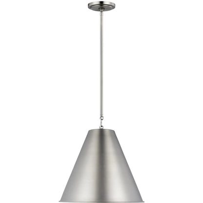 Gordon One Light Small Pendant by Visual Comfort & Co.. Made from steel in a modern style.