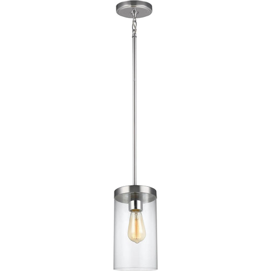 Zire One Light Pendant by Visual Comfort & Co.. Made from steel in a unique style.