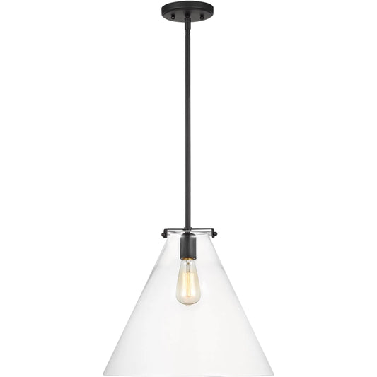 Kate One Light Cone Pendant by Visual Comfort & Co.. Made from steel in a unique style.