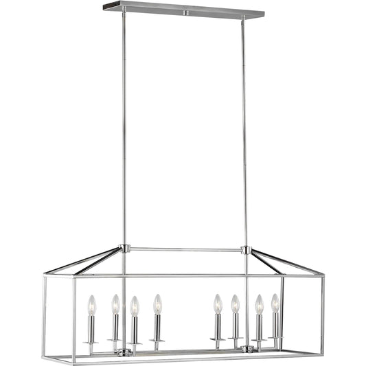 Perryton Eight Light Island Pendant by Visual Comfort & Co.. Made from steel in a unique style.
