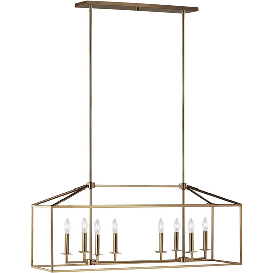Perryton Eight Light Island Pendant by Visual Comfort & Co.. Made from steel in a unique style.
