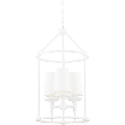 Torch Chandelier by Hudson Valley. Made from steel in a traditional style.