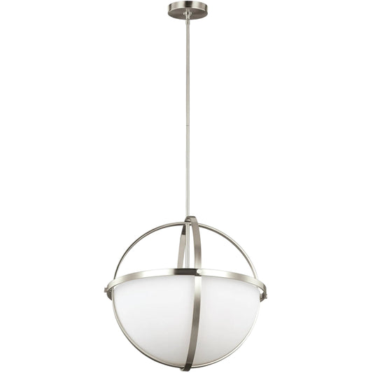 Alturas Three Light Pendant by Visual Comfort & Co.. Made from steel in a unique style.