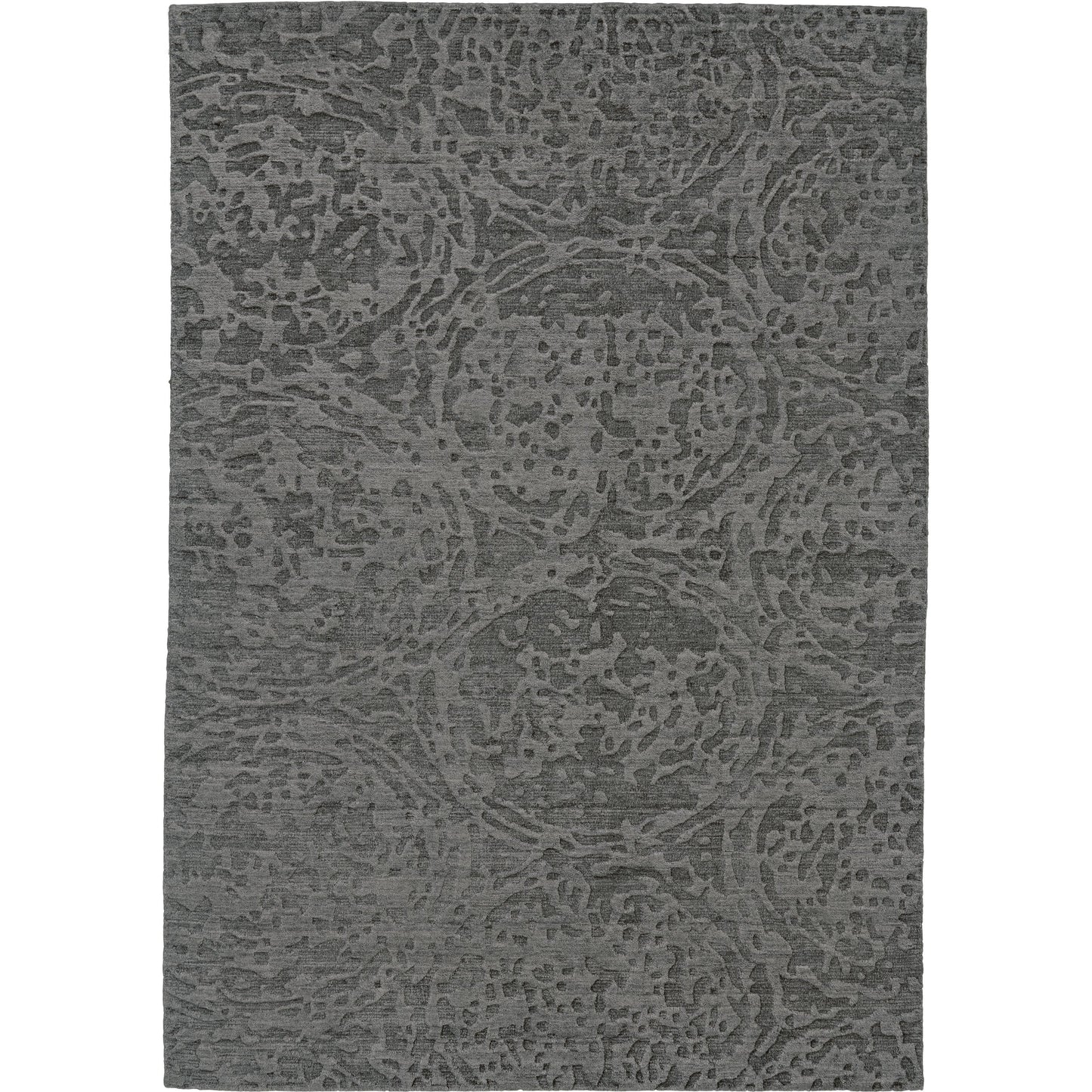 020 SI-1869186,SI-2004994 | Primary Silo | Leilani Rug - 6447F by Feizy in gray. Made from viscose in a unique style.
