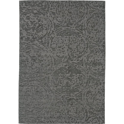 Leilani Rug - 6447F by Feizy in gray. Made from viscose in a unique style.