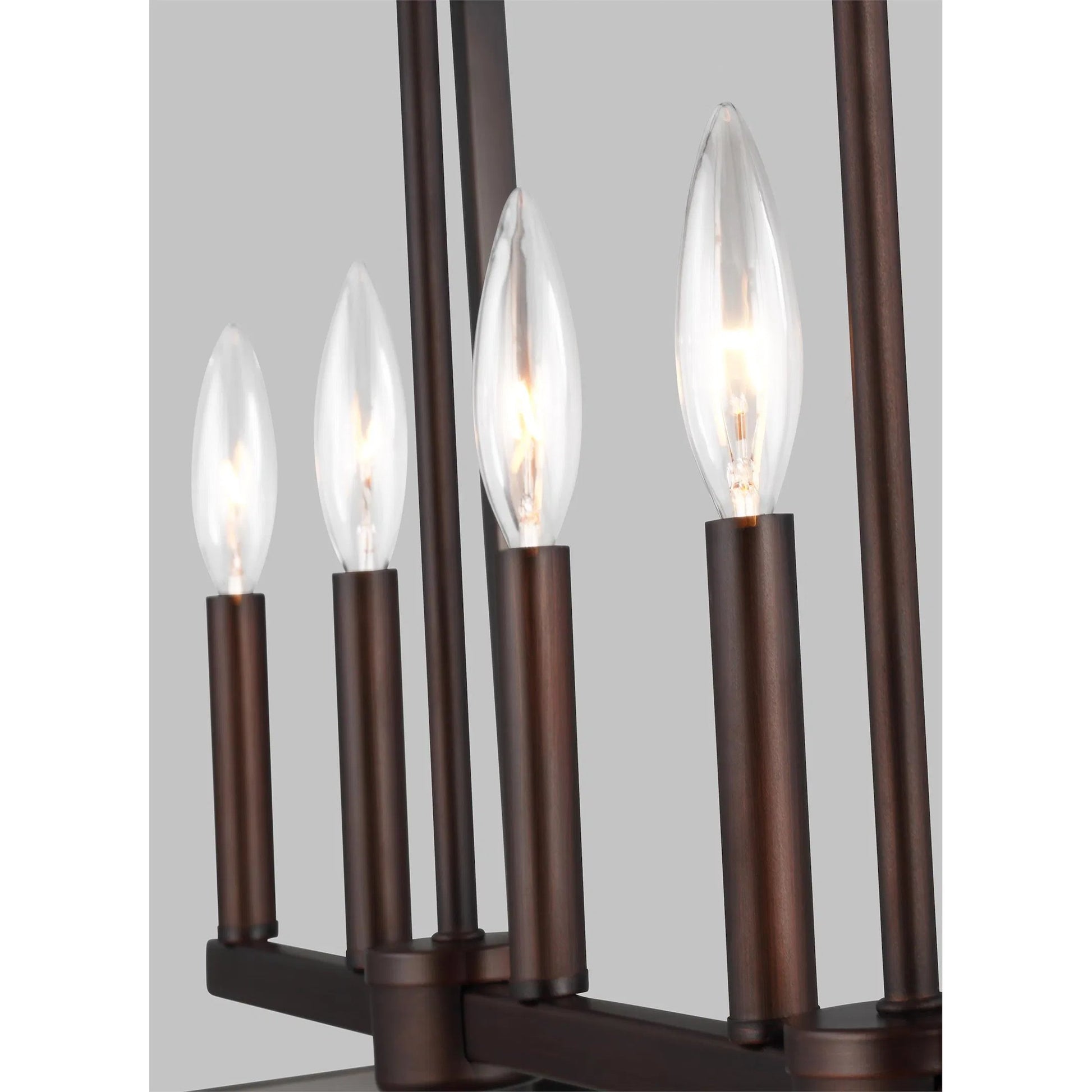 Moffet Street Six Light Island Pendant by Visual Comfort & Co.. Made from steel in a unique style.