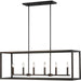 Moffet Street Six Light Island Pendant by Visual Comfort & Co.. Made from steel in a unique style.