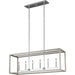 Moffet Street Six Light Island Pendant by Visual Comfort & Co.. Made from steel in a unique style.