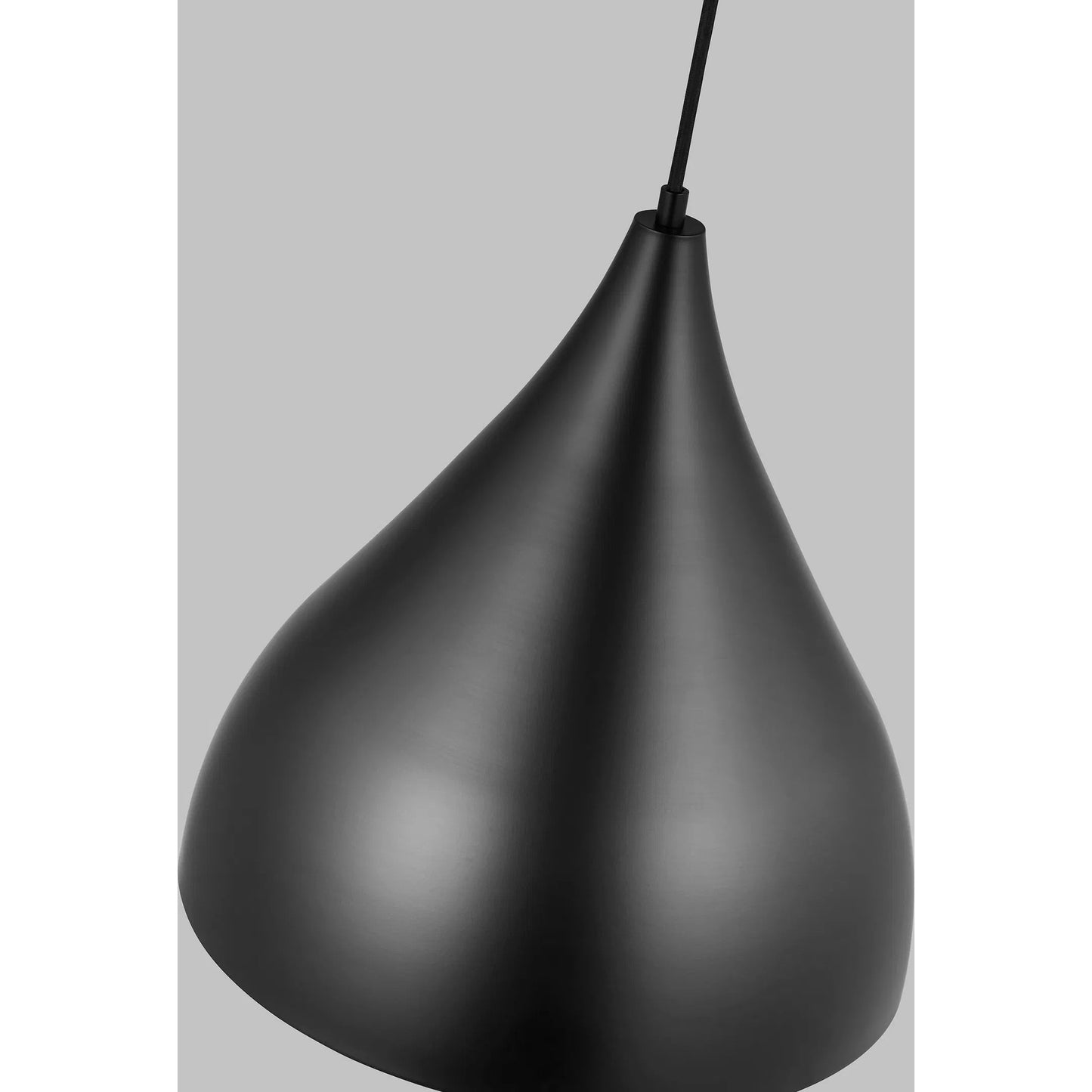 021 SI-2226999 | Closeup | Oden Medium Pendant by Visual Comfort & Co.. Made from steel in a transitional style.