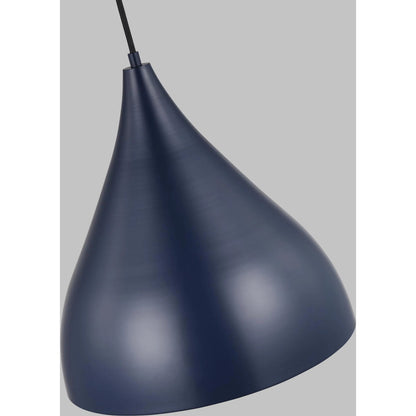Oden Medium Pendant by Visual Comfort & Co.. Made from steel in a transitional style.