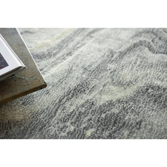 Gianni 6648 Rug by Exquisite Rugs in gray, gold. Made from wool, bamboo silk in a unique style.