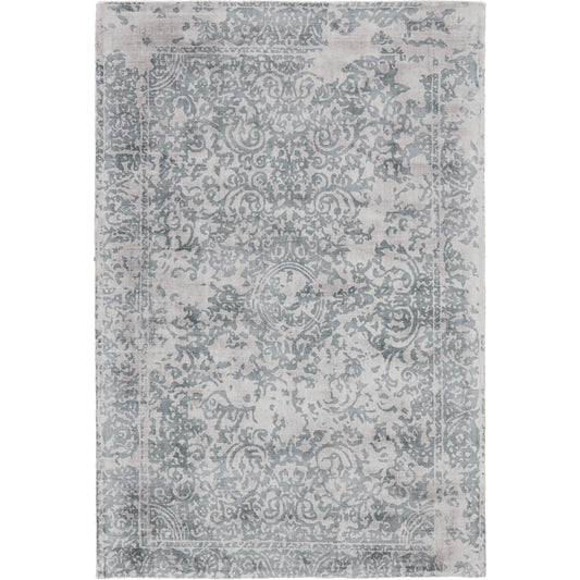 Nadia Transitional Rug - 8383F by Feizy in blue, gray. Made from viscose in a unique style.