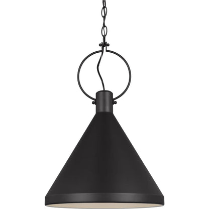 Lyon Medium One Light Pendant by Visual Comfort & Co.. Made from steel in a cottage & farmhouse style.