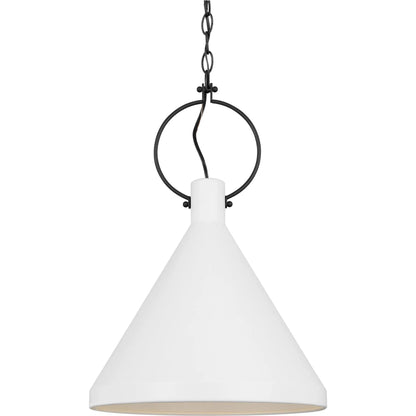 Lyon Medium One Light Pendant by Visual Comfort & Co.. Made from steel in a cottage & farmhouse style.