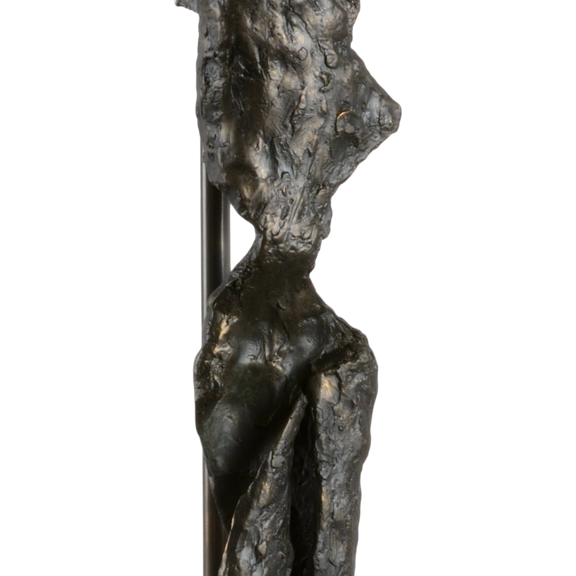 Artemis Body Lamp by Frederick Cooper in black. Made from unique in a eclectic & global style.