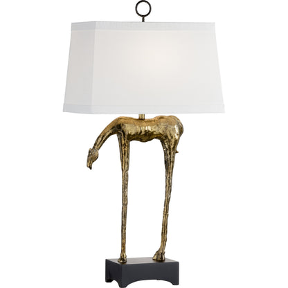 Homer Lamp by Wildwood in antique gold, black. Made from unique in a eclectic & global style.