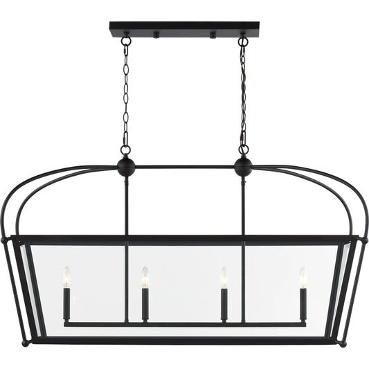 Charleston Four Light Linear Lantern by Visual Comfort & Co.. Made from steel in a unique style.