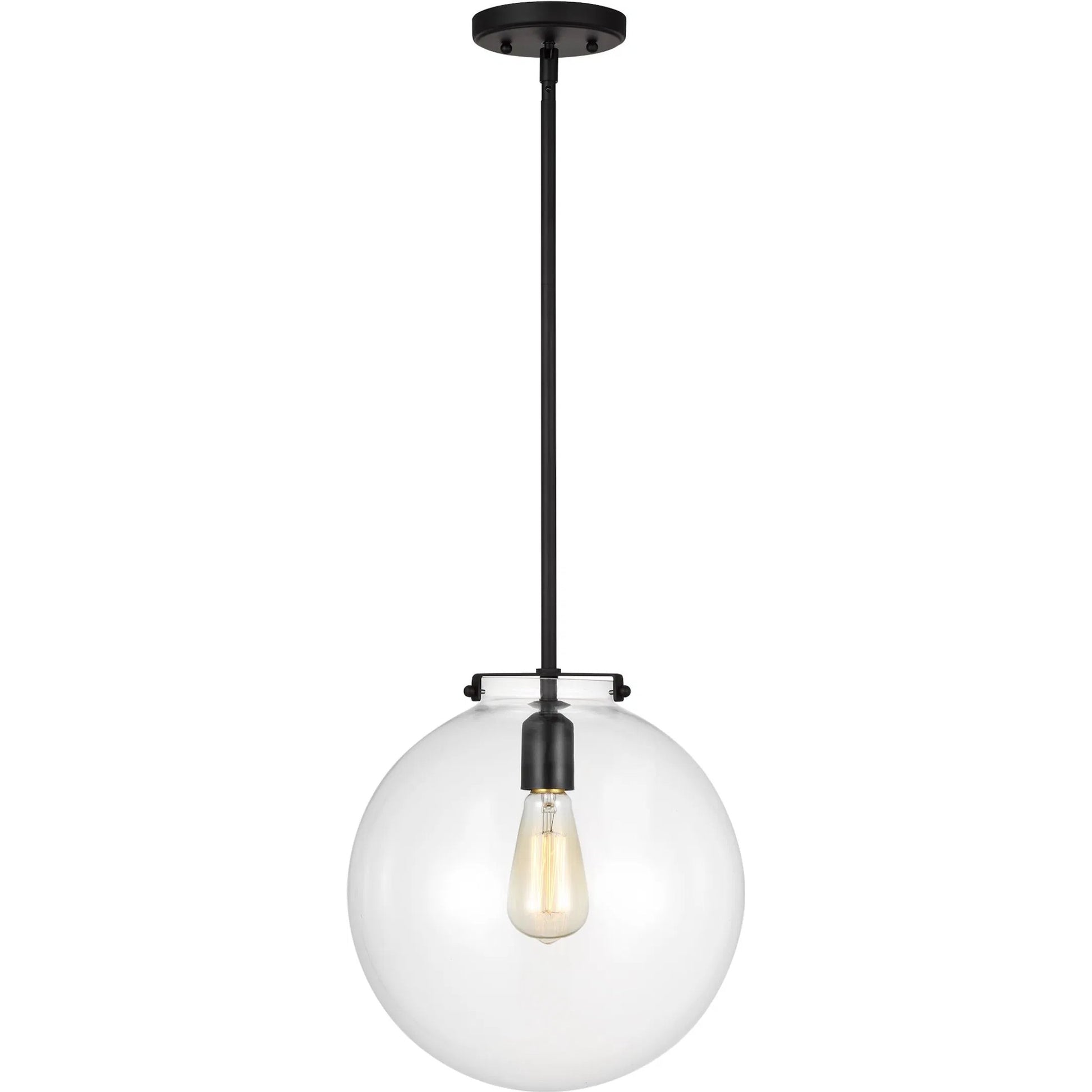 Kate One Light Sphere Pendant by Visual Comfort & Co.. Made from steel in a unique style.