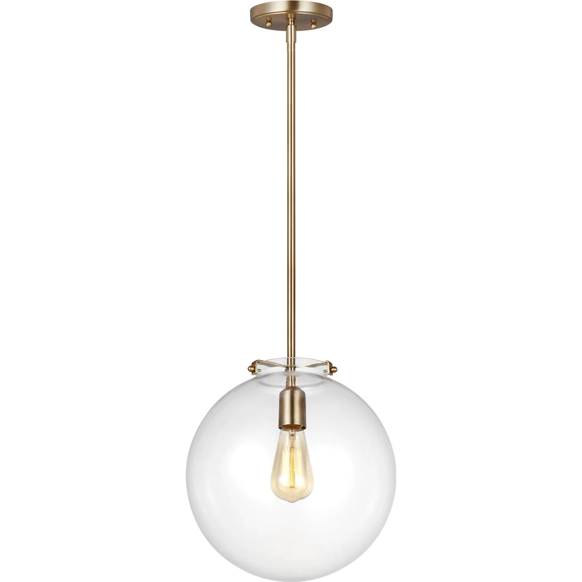 Kate One Light Sphere Pendant by Visual Comfort & Co.. Made from steel in a unique style.