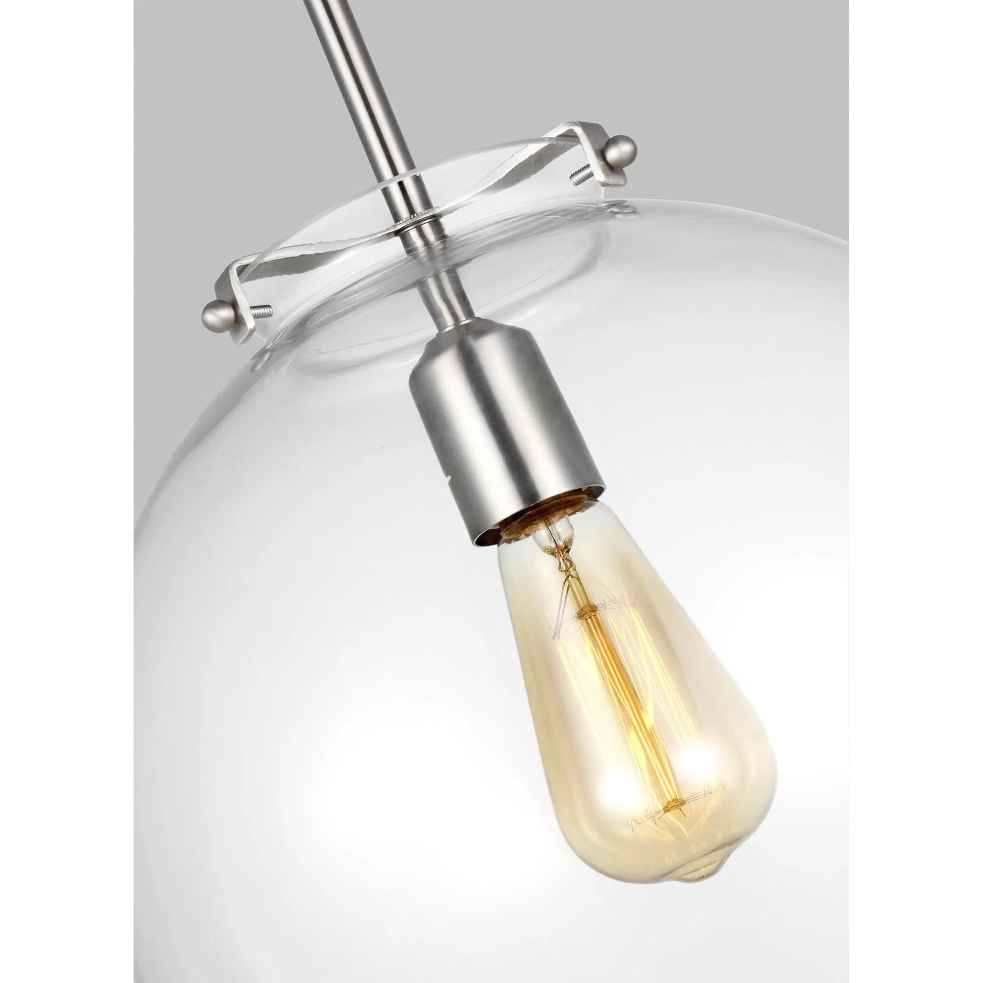 Kate One Light Sphere Pendant by Visual Comfort & Co.. Made from steel in a unique style.