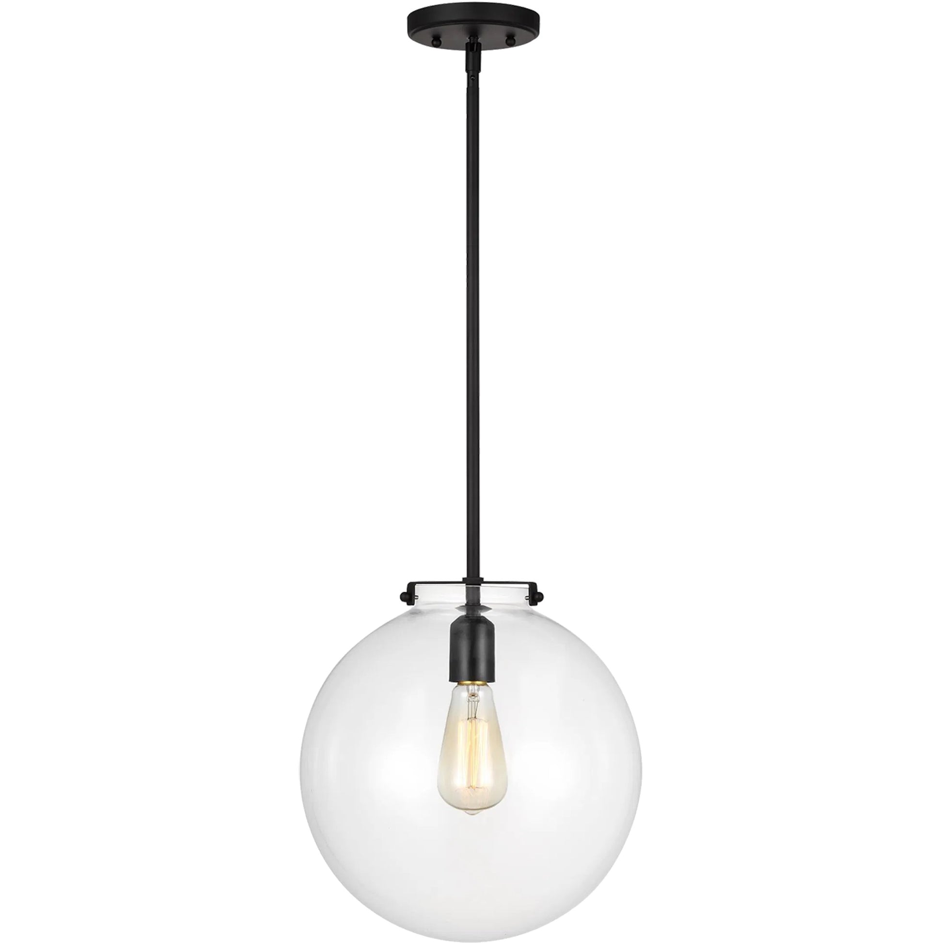 Kate One Light Sphere Pendant by Visual Comfort & Co.. Made from steel in a unique style.
