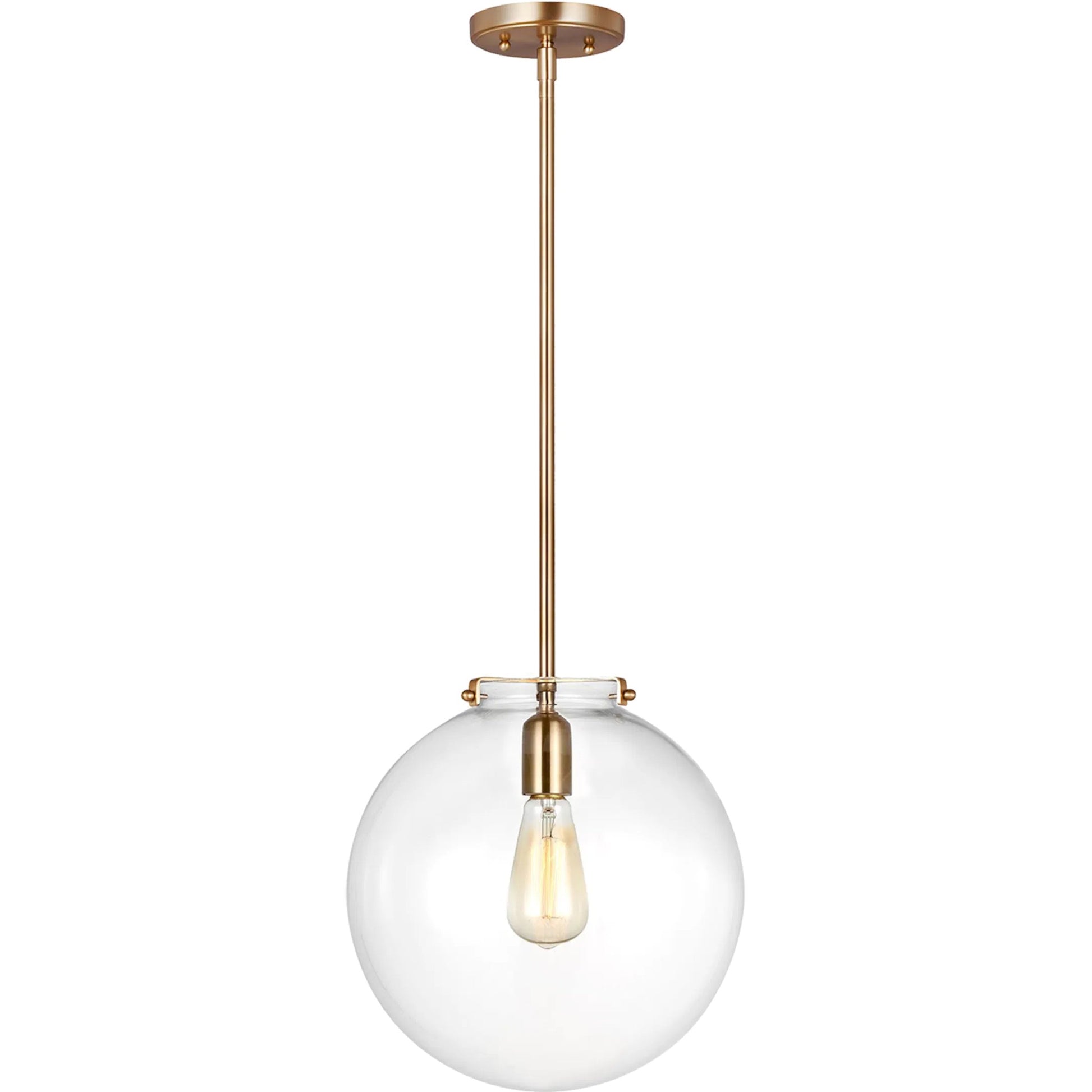 Kate One Light Sphere Pendant by Visual Comfort & Co.. Made from steel in a unique style.