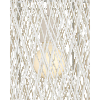 Cocoon Pendant by Currey and Company in cream, vanilla. Made from unique in a modern style.