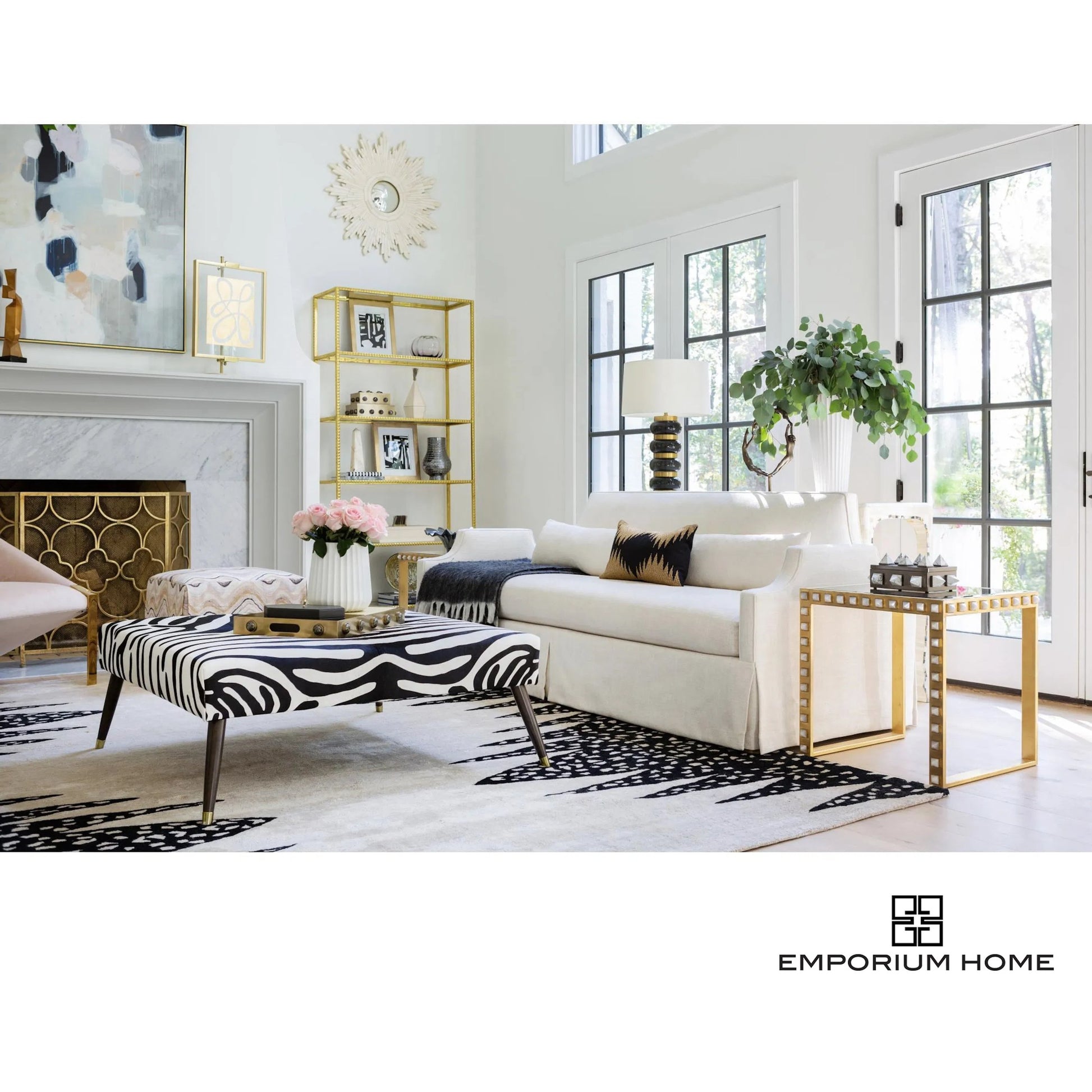 Cashmere Art Canvas I by Global Views. Made from canvas, frame is polyethylene in a eclectic & global style.