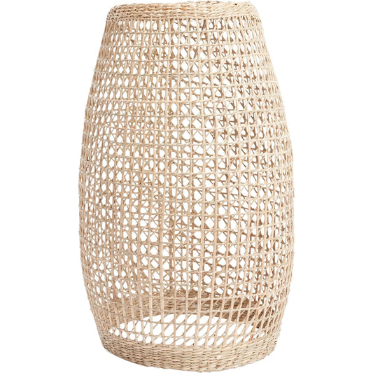 Rye Light Shade by Accent Decor in natural. Made from natural fibers in a cottage & farmhouse style.
