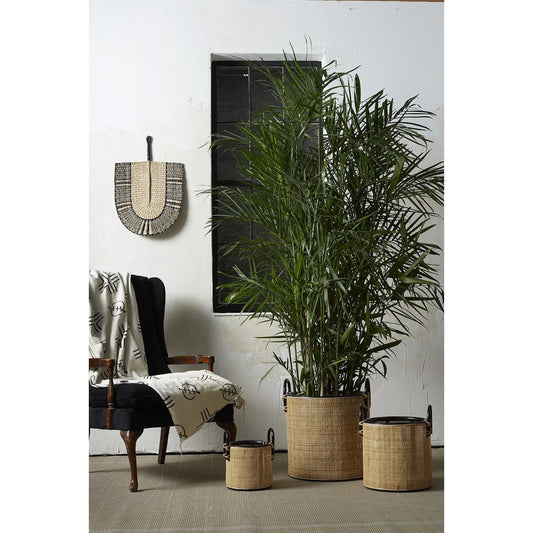 Sonder Fan by Accent Decor in natural. Made from natural fibers in a cottage & farmhouse style.