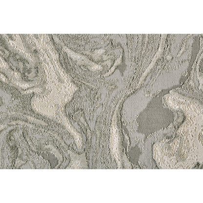 Prasad Rug - 3894F by Feizy in gray, ivory, silver. Made from polypropylene, polyester in a unique style.
