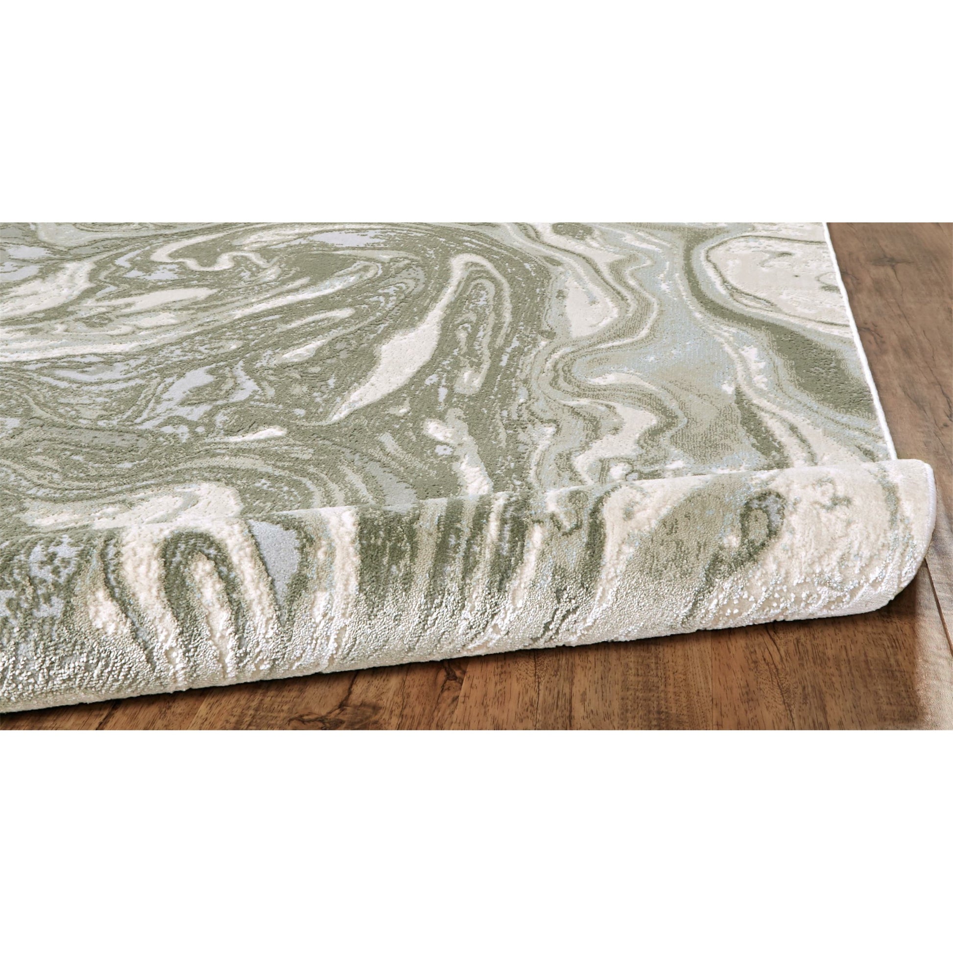 Prasad Rug - 3894F by Feizy in gray, ivory, silver. Made from polypropylene, polyester in a unique style.