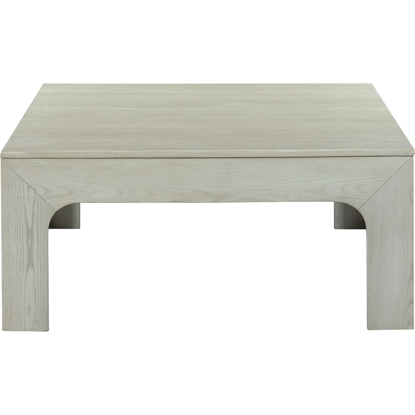001 SI-2635747 | Additional Silo | Libby Langdon Peconic Square Cocktail Table by Fairfield Chair in grey and sheer dove. Made from quartered ash solids, veneers in a unique style.