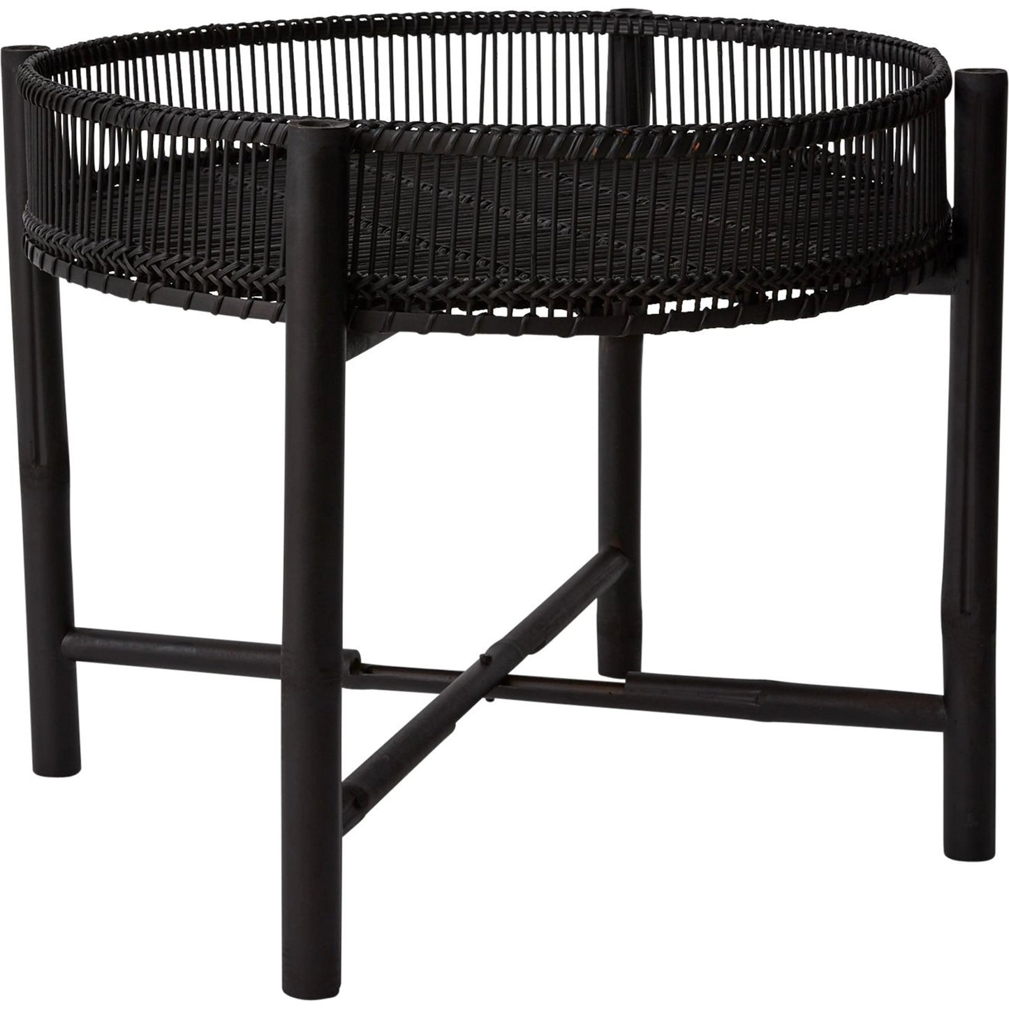 001 SI-2085166 | Primary Silo | Nash Stand by Accent Decor in black. Made from natural fibers in a cottage & farmhouse style.