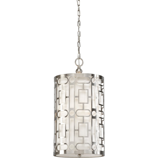 001 SR-385069 | Additional Silo | Coco Pendant by Wildwood in white, silver. Made from other: metal in a modern style.