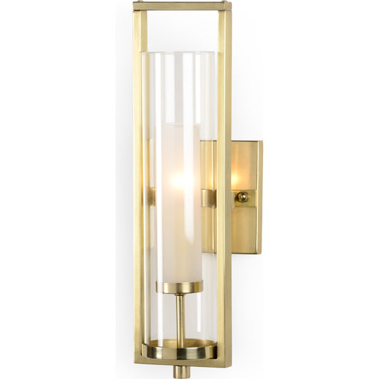 Lancaster Sconce by Wildwood. Made from other: metal in a transitional style.