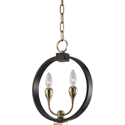 Dresden Chandelier by Hudson Valley. Made from brass in a transitional style.