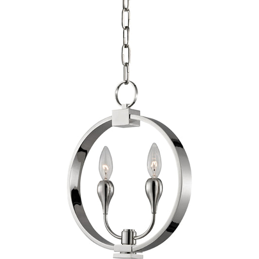 Dresden Chandelier by Hudson Valley. Made from brass in a transitional style.