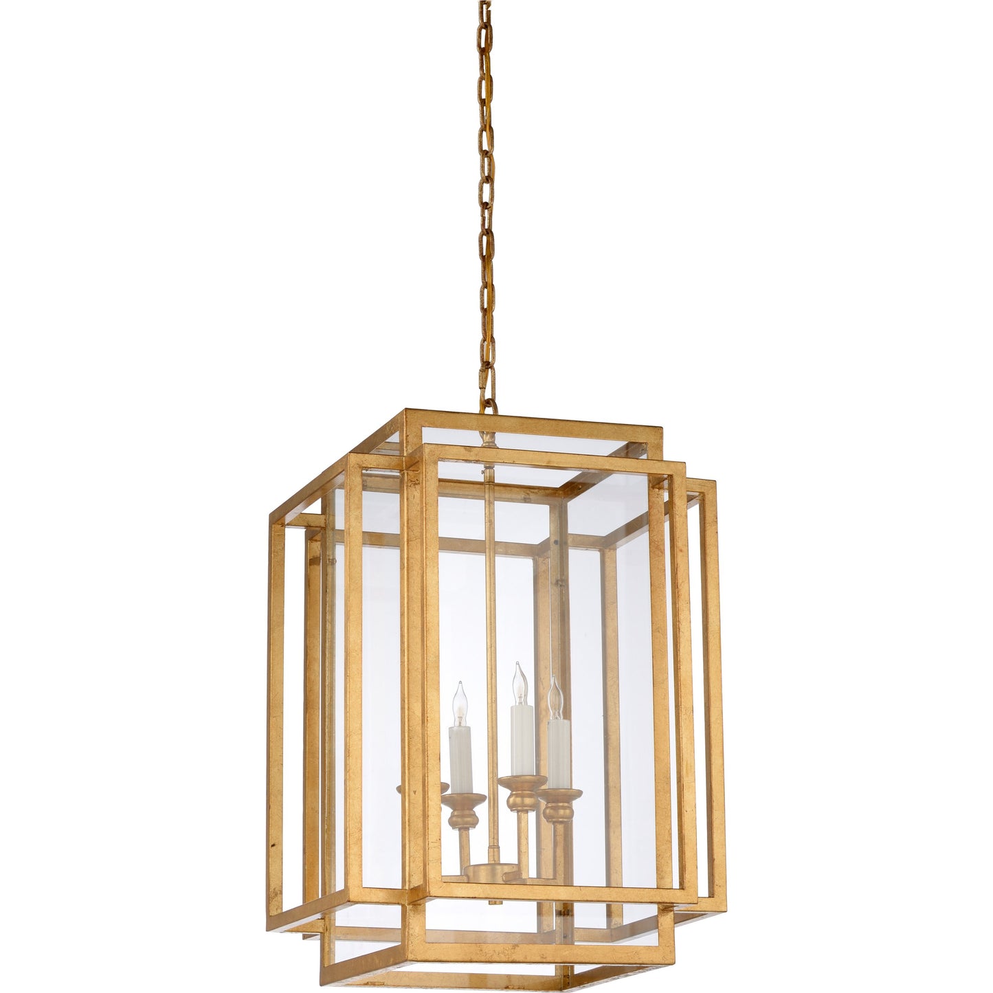 000 SR-384677 | Primary Silo | Amherst Chandelier by Wildwood. Made from iron in a transitional style.