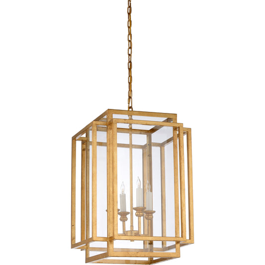 Amherst Chandelier by Wildwood. Made from iron in a transitional style.