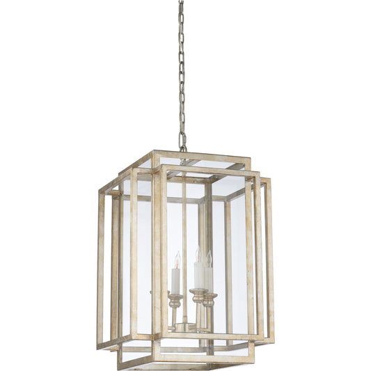 Amherst Chandelier by Wildwood. Made from iron in a transitional style.