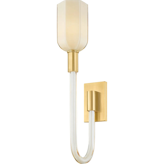 001 SI-2388157 | Primary Silo | Chester Park Wall Sconce by Hudson Valley in aged brass. Made from steel in a unique style.