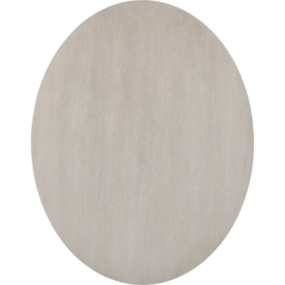 Libby Langdon Wheelock End Table by Fairfield Chair in grey and sheer dove. Made from quartered ash solids, veneers in a unique style.