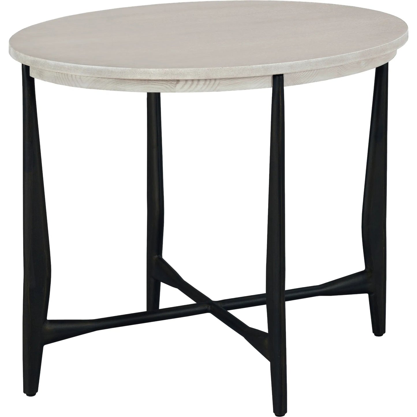000 SI-2635750 | Primary Silo | Libby Langdon Wheelock End Table by Fairfield Chair in grey and sheer dove. Made from quartered ash solids, veneers in a unique style.