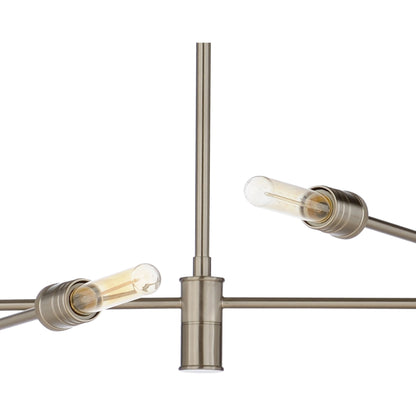 Pluton Chandelier by Wildwood. Made from iron in a modern style.