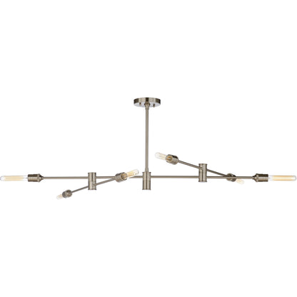 Pluton Chandelier by Wildwood. Made from iron in a modern style.