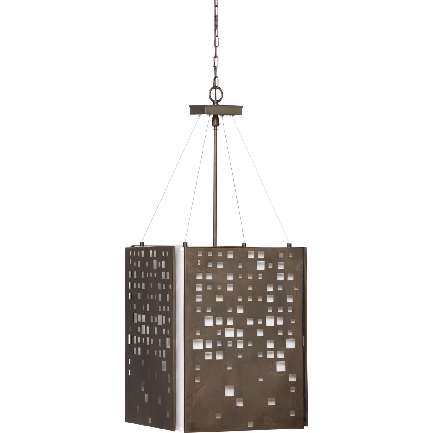 001 SR-385055 | Primary Silo | City Lights Pendant by Wildwood in bronze. Made from steel in a modern style.