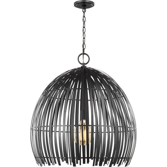 Hanalei Large One Light Pendant by Visual Comfort & Co.. Made from steel in a unique style.