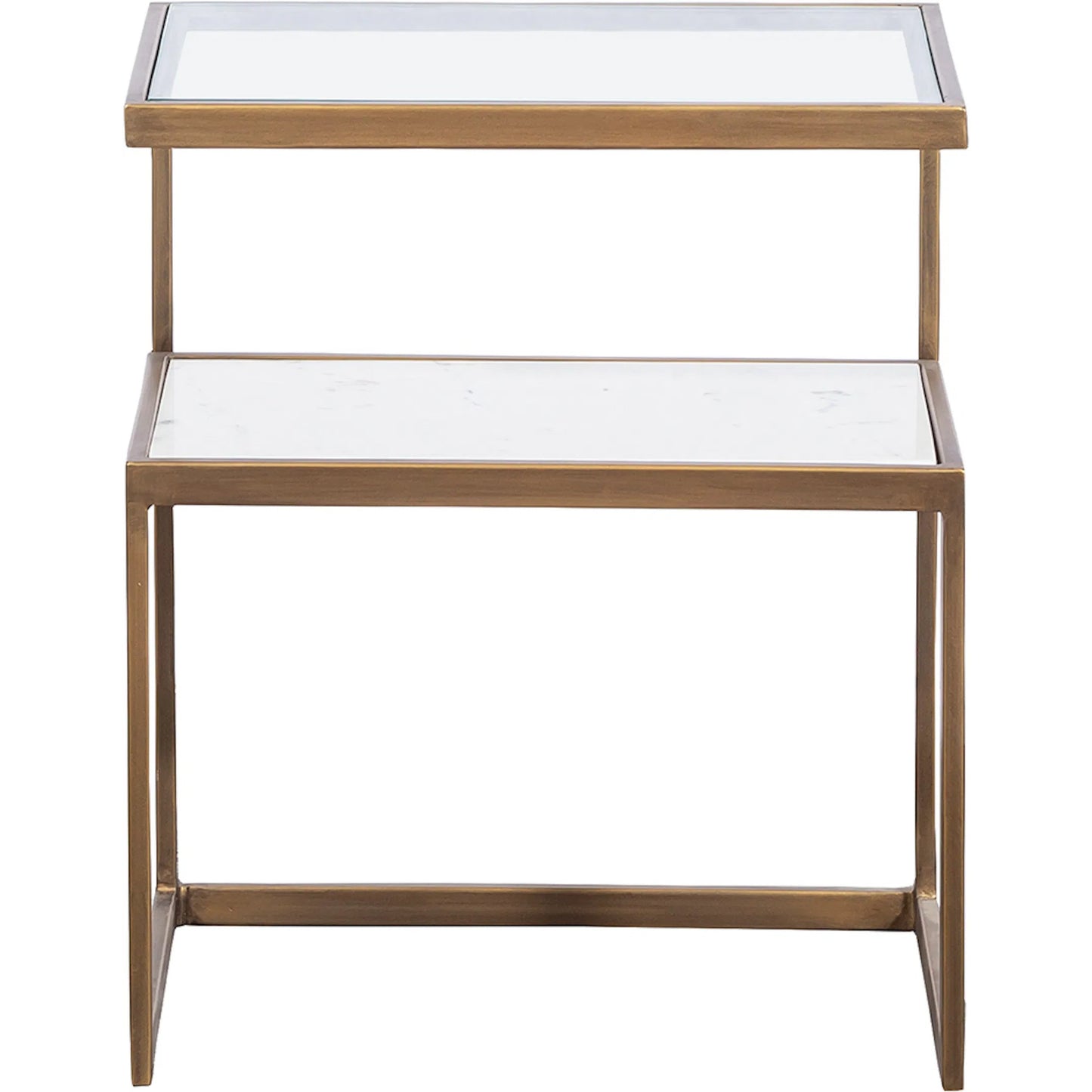 003 SI-2635752 | Additional Silo | Libby Langdon Jayden Drink Table by Fairfield Chair in gold and champagne. Made from metal, carrara marble in a unique style.